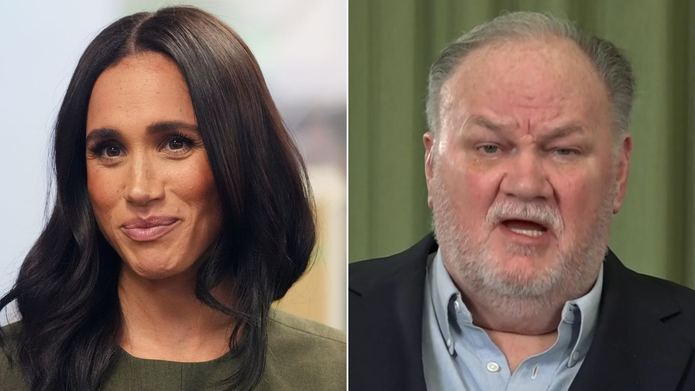Meghan Markle and father